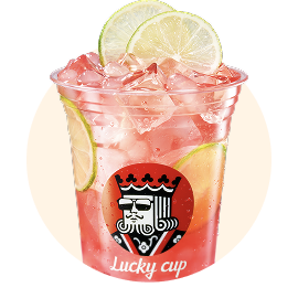 草莓冰茶